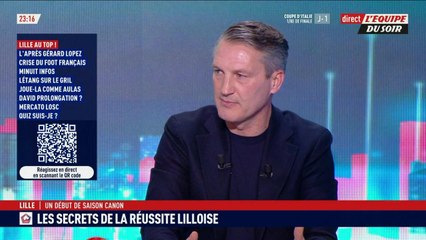 Olivier Létang dévoile les clés du succès du LOSC ⚽