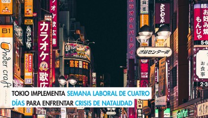 Tokio implementa semana laboral de cuatro días para enfrentar la crisis de natalidad