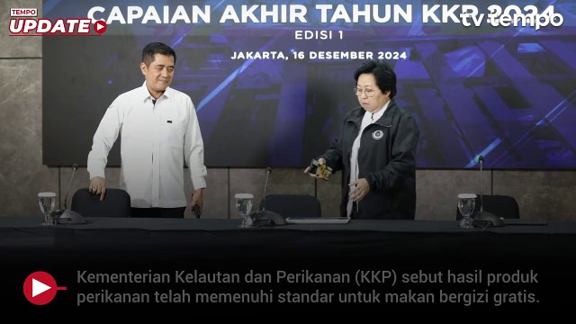 KKP Klaim Produk Ikan Telah Memenuhi Standar untuk Makan Bergizi Gratis