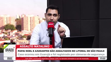 PAPAI NOEL É ASSALTADO EM SP
