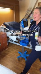 My male actor went a little rogue@StephanieHardin @charles brancheau#nursesoftiktok #funnyvideos #funnyvideoscomedy #creatorsearchinsights