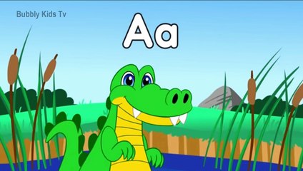 Alphabet Song with Two Words for Each Letter | ABC Phonics Song with Sounds for Children