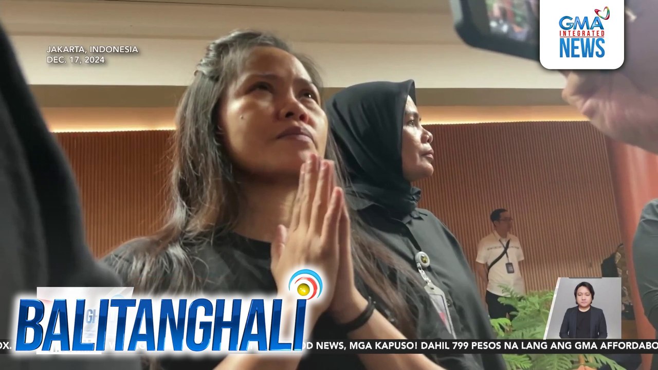 Mary Jane Veloso, nakabalik na sa Pilipinas makalipas ang mahigit 14 na taong pagkakakulong sa Indonesia | Balitanghali