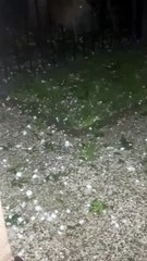 Tormenta de granizo en San Martín - 17-12-24
