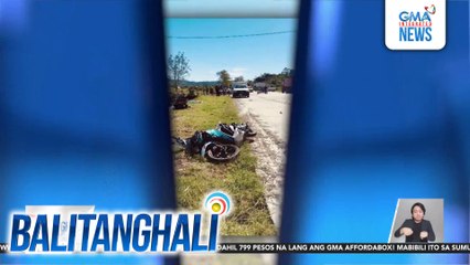 Motorcycle rider, patay matapos bumangga sa kasalubong na dump truck | Balitanghali