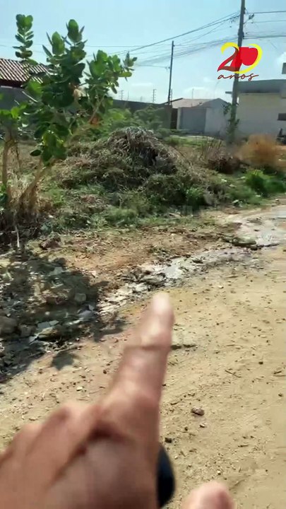 Moradores do bairro Geraldo Carvalho, em Patos, denunciam despejo de resíduos em via pública e temem riscos à saúde