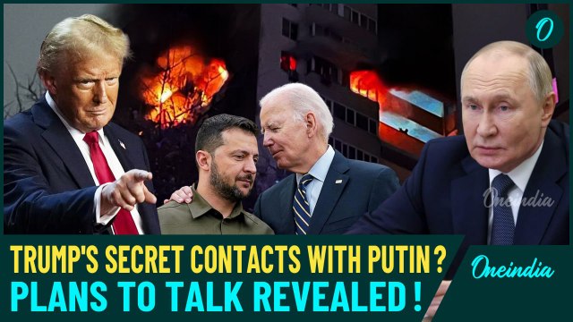 Trump plans talks with Putin and Zelensky to end the Russia-Ukraine carnage, no prior comment.