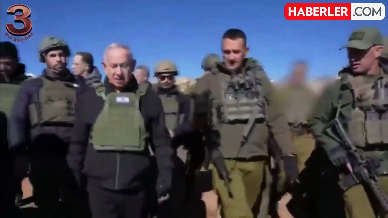 Tarihte bir ilk: Netanyahu işgal mesajını Hermon Dağı'ndan verdi