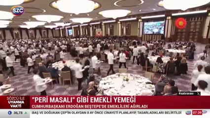 Geçim derdi lüks sunumla unutulur mu? 'Peri Masalı' gibi emekli yemeği