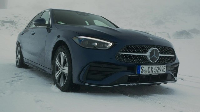 Mercedes-Benz C 400 e 4MATIC with EQ Hybrid Technology preview- Driving event in Ötztal