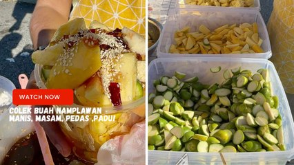 Colek Buah Namplawan Manis, Masam, Pedas ,Padu!