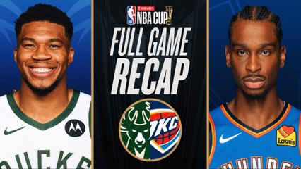 Bucks Secure Emirates NBA Cup Victory with 97-81 Win Over Thunder 🏆 - thumbnail