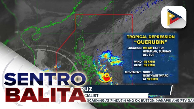 Bagyong #QuerubinPH, napanatili pa ang lakas; banta ng pagbaha at lahar sa Negros Island, ibinabala