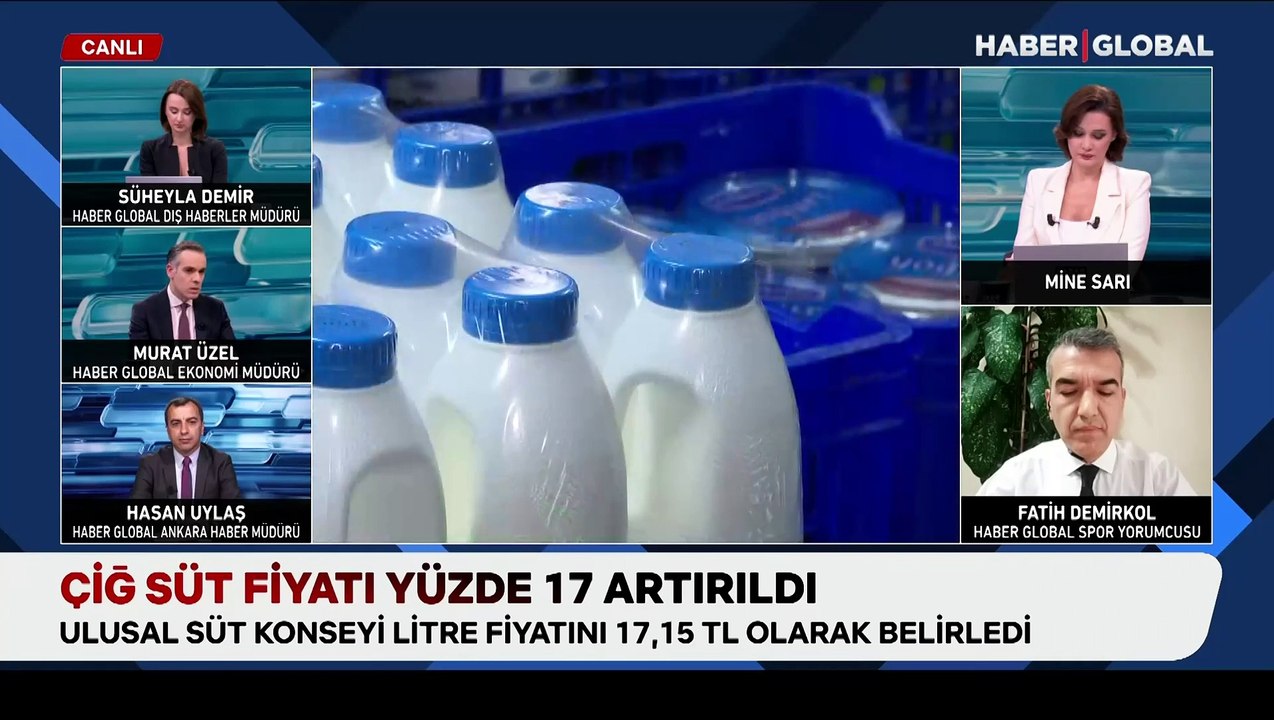 Süte zam geldi!