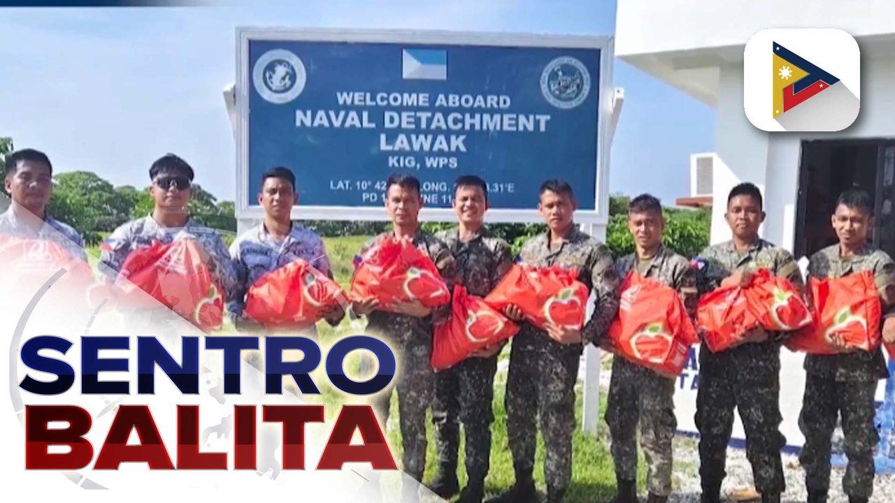 AFP, naghatid ng pamasko sa ating tropa na nakadestino sa WPS