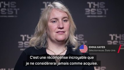 FIFA The Best - Hayes : “Une récompense incroyable pour une année extraordinaire”