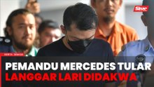 Pemandu Mercedes Benz langgar lari penunggang motosikal didakwa