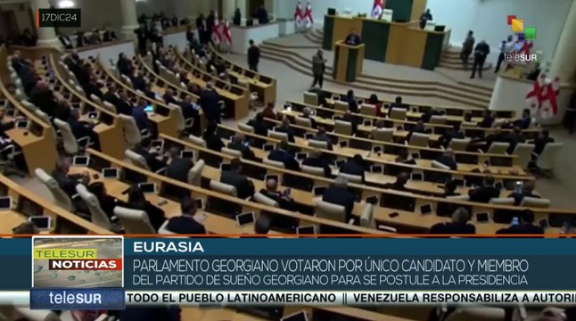 La oposición en Georgia desafía los resultados electorales del Sueño Georgiano