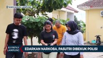 Pria Bertato & Istri Pengedar Narkoba Dibekuk Polisi