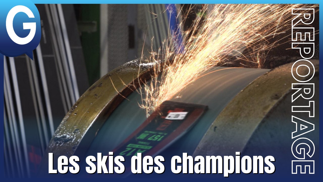 Reportage - Rossignol : les skis des champions fabriqués en Isère !