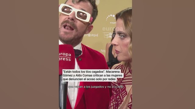 Las polémicas declaraciones de Macarena Gómez sobre las mujeres que denuncian el acoso por redes