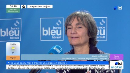 Valérie Renet, présidente de la chambre régionale des comptes