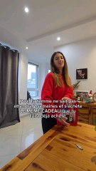 quand elle achète déjà son cadeau 😭