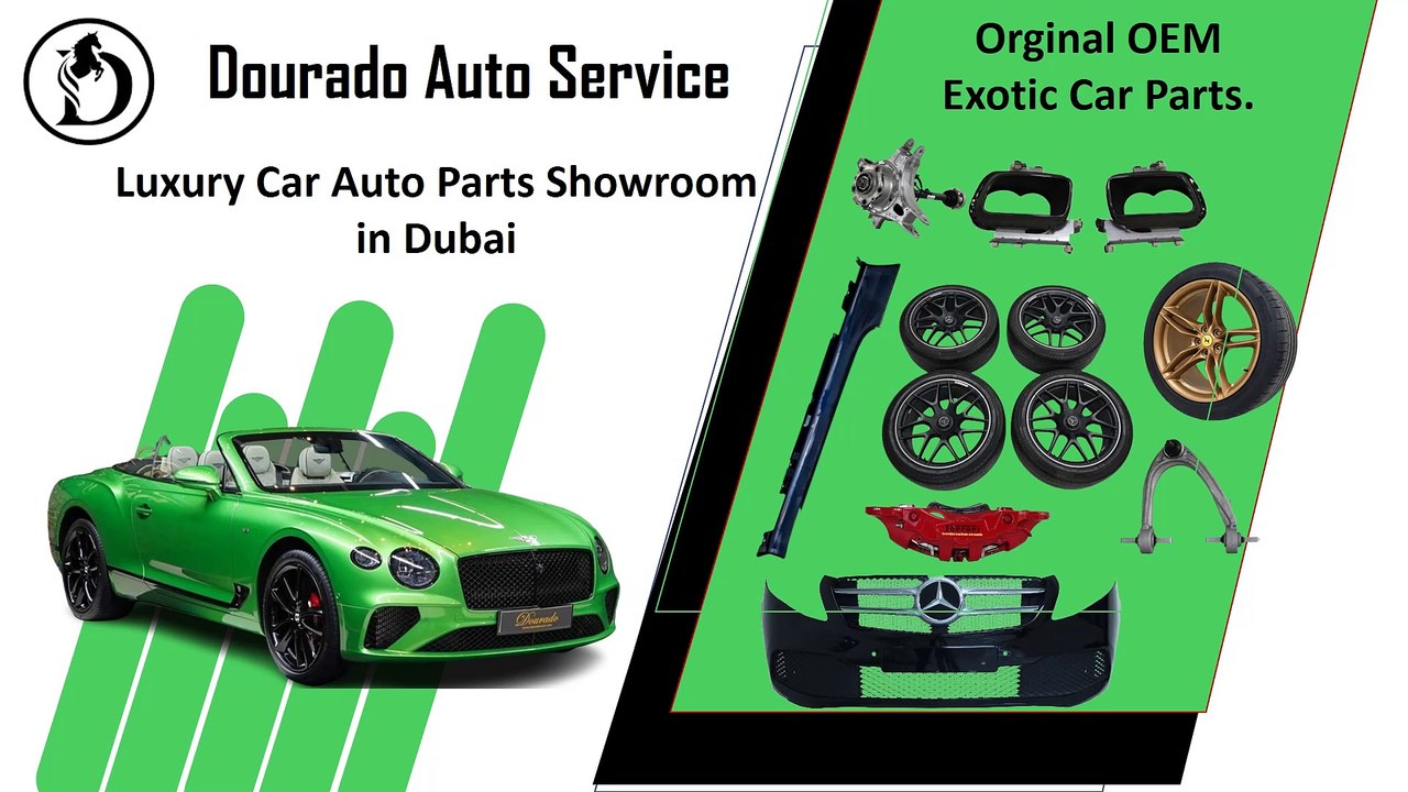 Luxury Car auto parts showroom in Dubai - Dourado Auto Service