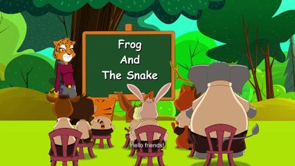 Kids story_Frog and Snake, Panchatantra English Moral Stories for Kids