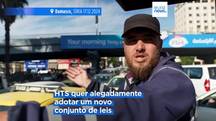 HTS ganha terreno em sectores-chave da Síria apenas dez dias após a queda de Assad