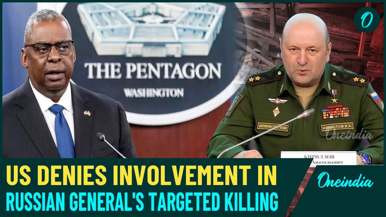 Pentagon Denies its Role in Deadly Bombing of Russian General, Shifts Blame to Kiev| WATCH