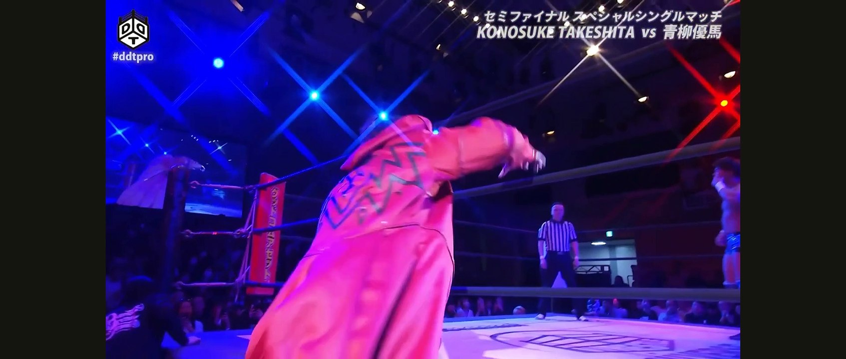 DDT Judgement 2024 Yuma Anzai vs Konosuke Takeashita