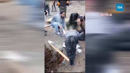 İnşaat alanında vinç devrildi, bir işçi ağır yaralandı: Böyle iş mi olur? Özellikle TOKİ şantiyelerinde bu olaylar meydana geliyor!