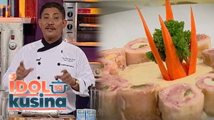 Chef Boy Logro’s cheesy and creamy Stuffed Chicken Rolls! | Idol Sa Kusina