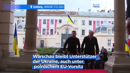 Polens Premier Tusk will Nato- und EU-Beitritt der Ukraine vorantreiben