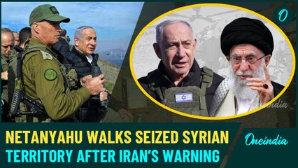 Netanyahu Defies Iran’s Warning, Stands on Seized Syrian Soil: ‘IDF Will Remain Until…’ | Watch