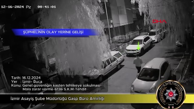 Husumetlisinin otomobiline ateş açan şüpheli yakalandı