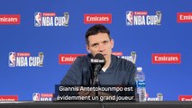 Bucks - Daigneault regrette de ne pas avoir réussi à bloquer Antetokounmpo