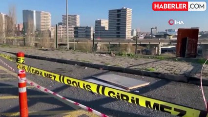 Bayrampaşa'da telin kopması sonucu yere düşmüşlerdi, o anın görüntüleri ortaya çıktı