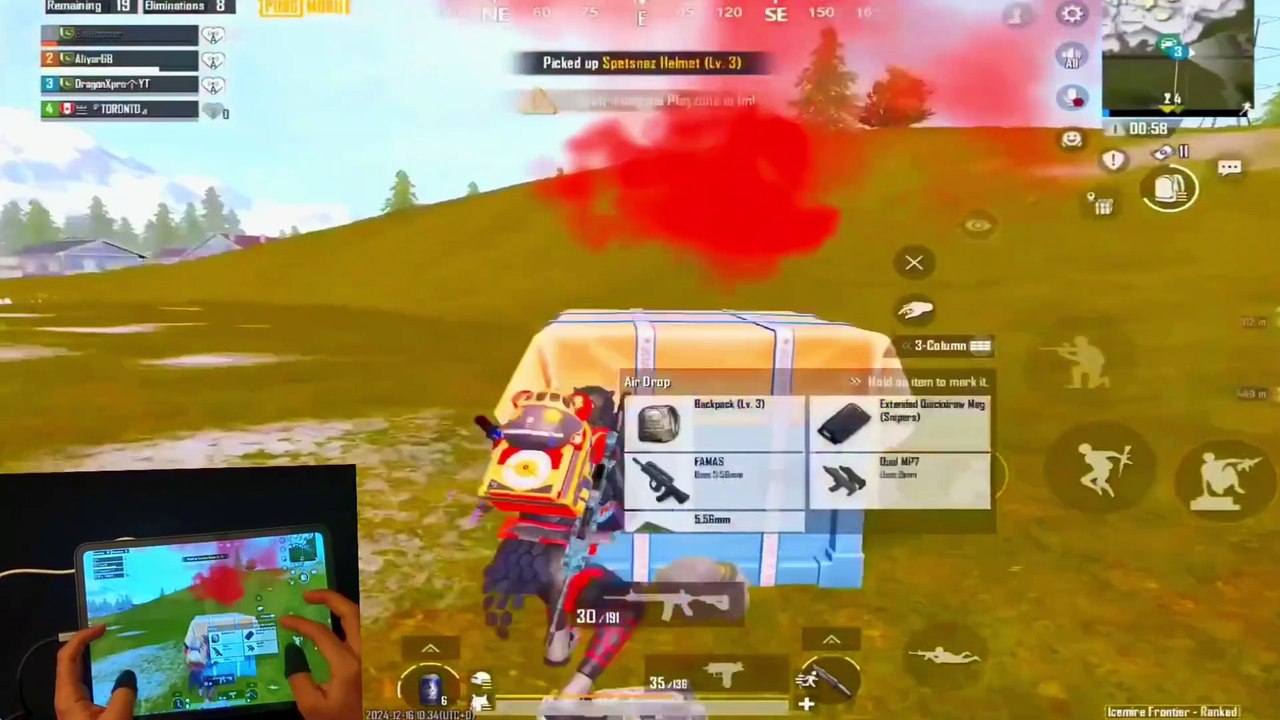 IPAD PRO M4 HANDCAM IN LIVIK 🔥 LIVIK GAMEPLAY 😯😲 PUBG MOBILE | IPAD PRO 5-FINGERS CLAW HANDCAM