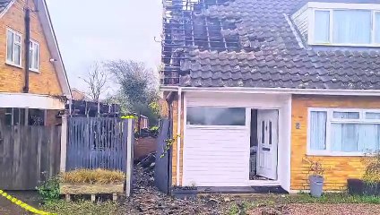 Firefighters at the scene of Whitstable bungalow blaze