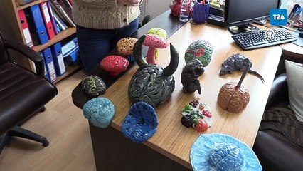 Felsefe ile sanat 'beyin' heykellerinde birleşti