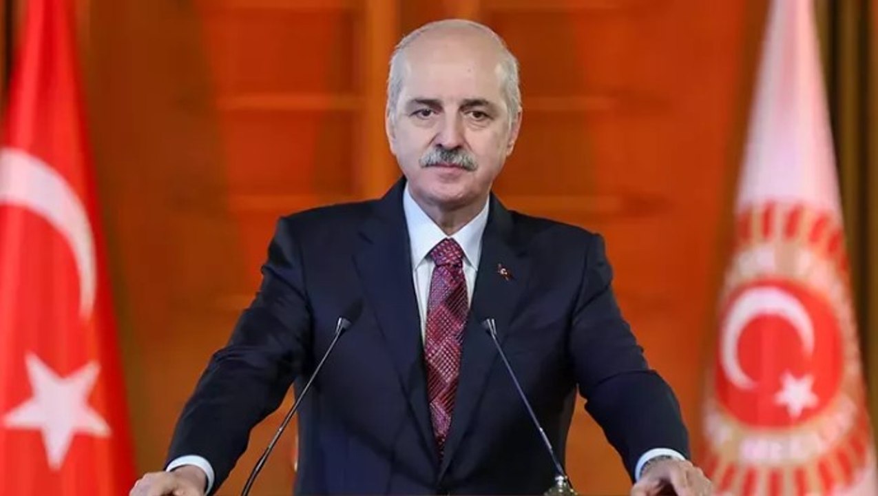 TBMM Başkanı Numan Kurtulmuş, Azerbaycan Milli Meclis Başkanı Gafarova ile ortak basın toplantısı düzenledi
