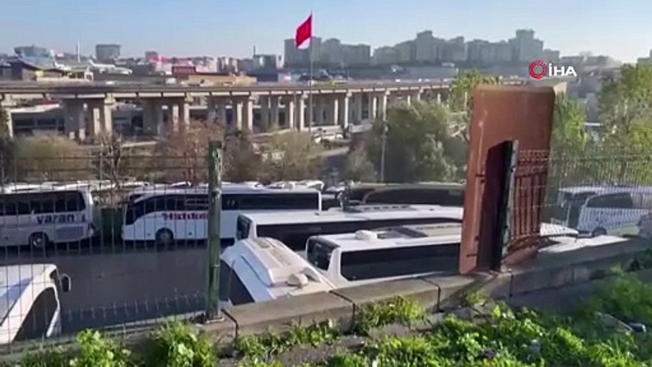 Bayrampaşa'da telin kopması sonucu yere düşmüşlerdi, o anın görüntüleri ortaya çıktı