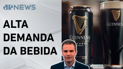 Bares do Reino Unido tendem a ficar sem a cerveja Guinness; Bruno Meyer comenta