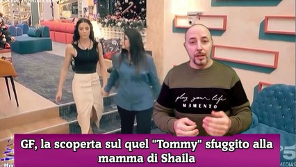 GF, la scoperta sul quel Tommy sfuggito alla mamma di Shaila