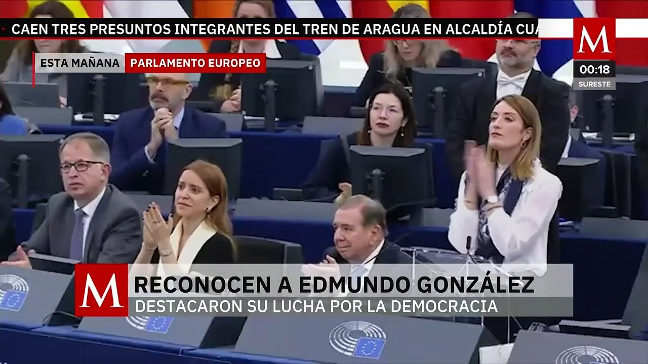Edmundo González y Marina Corina Machado son reconocidos por su lucha por la democracia