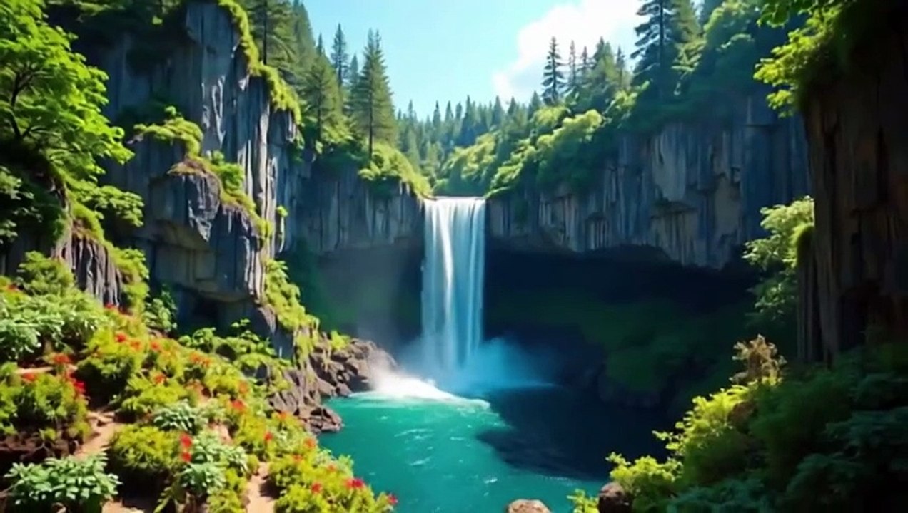 water fall