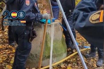 Las intensas labores de búsqueda del cuerpo del cubano descuartizado en Soria