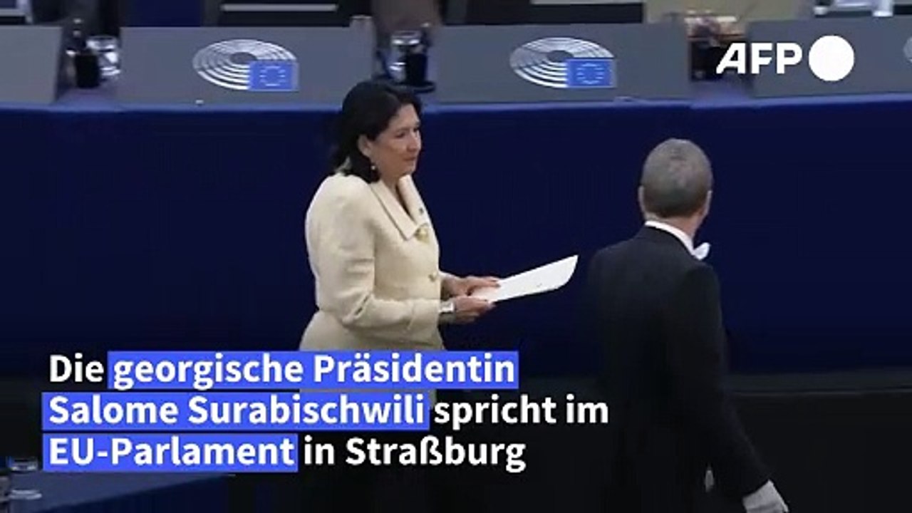 Präsidentin: EU reagiert zu verhalten auf Krise in Georgien